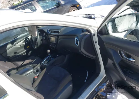 2015 Nissan Rogue Sv из США, поврежденный, VIN KNMAT2MV0FP578547